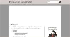 Desktop Screenshot of dansairporttransportation.com